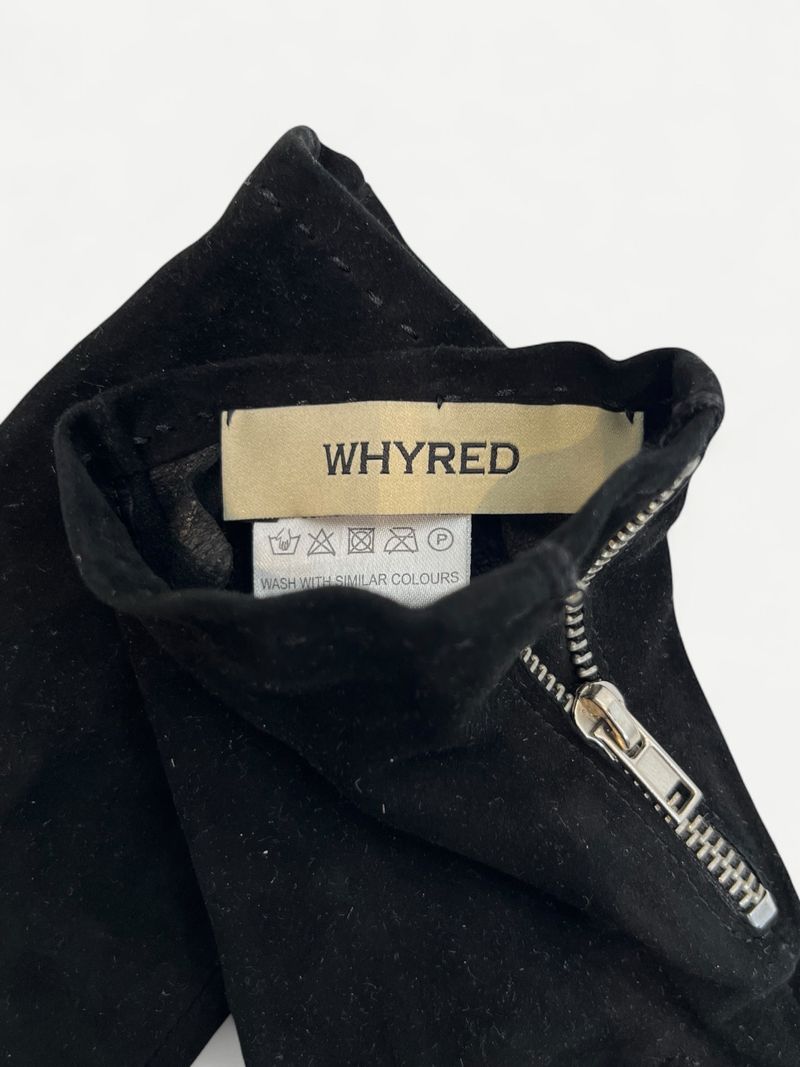 Black Suede Gloves