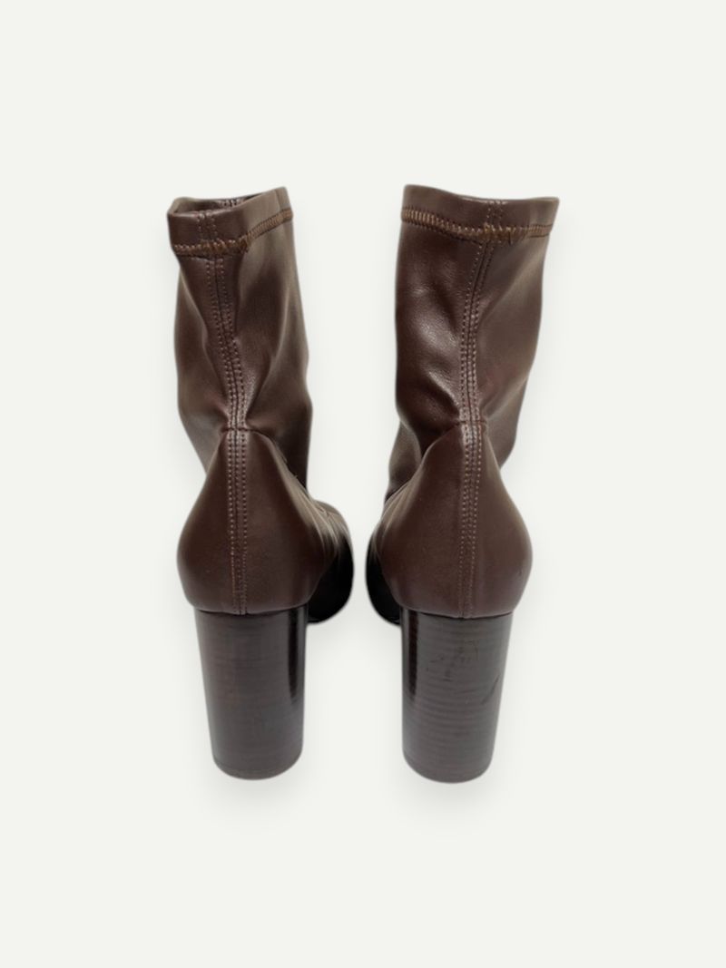 Brown High Heel Boot