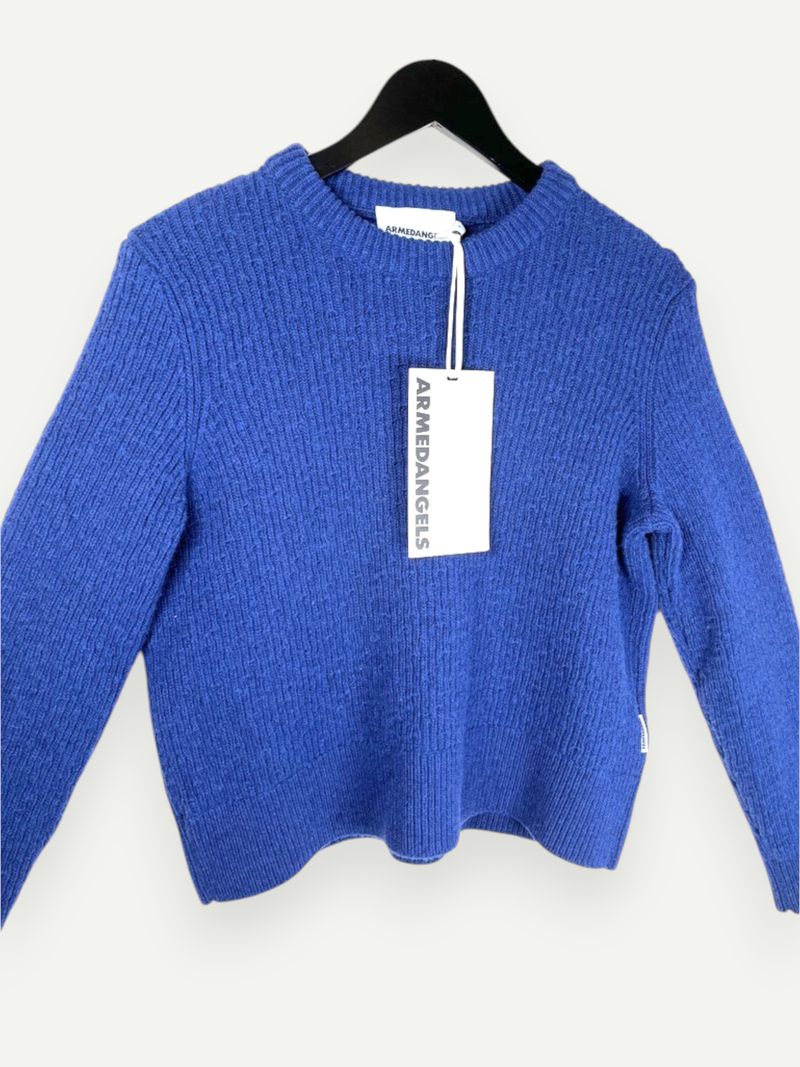 Blue Wool Knit