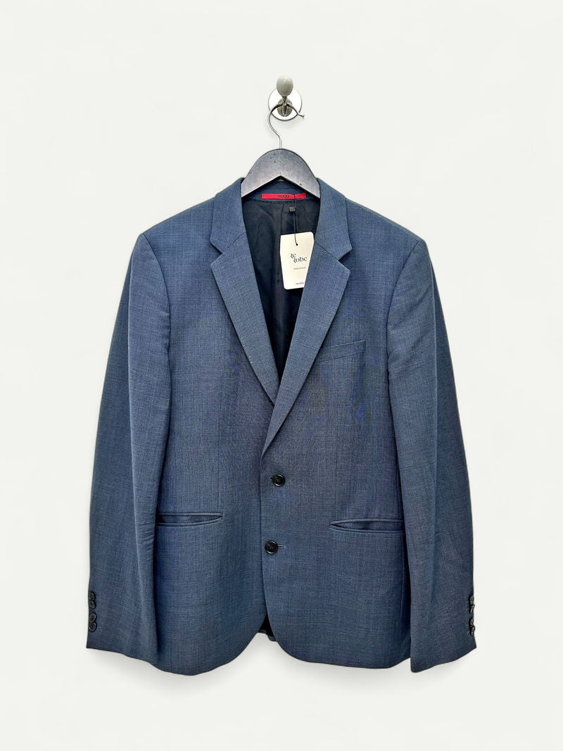 Dark Grey Single Breasted Blazer