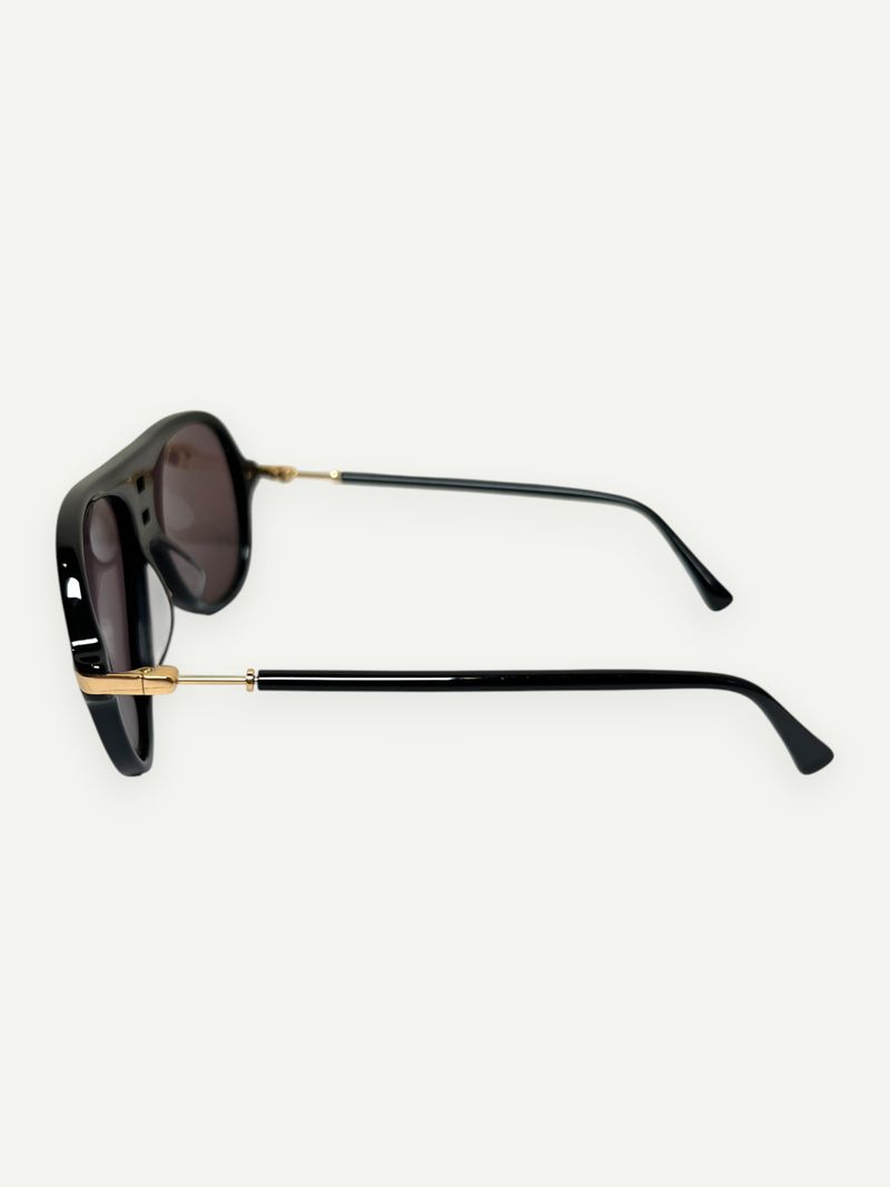 Black Aviator Sunglasses