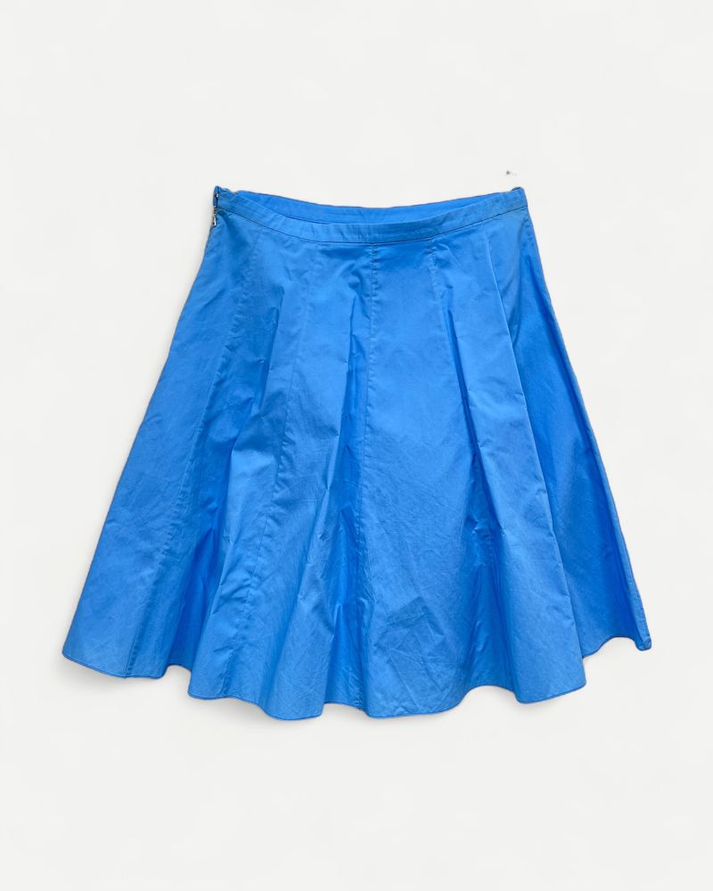 A-linjeformad kjol i bomull