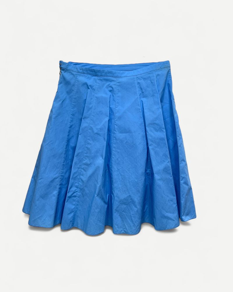 A-linjeformad kjol i bomull