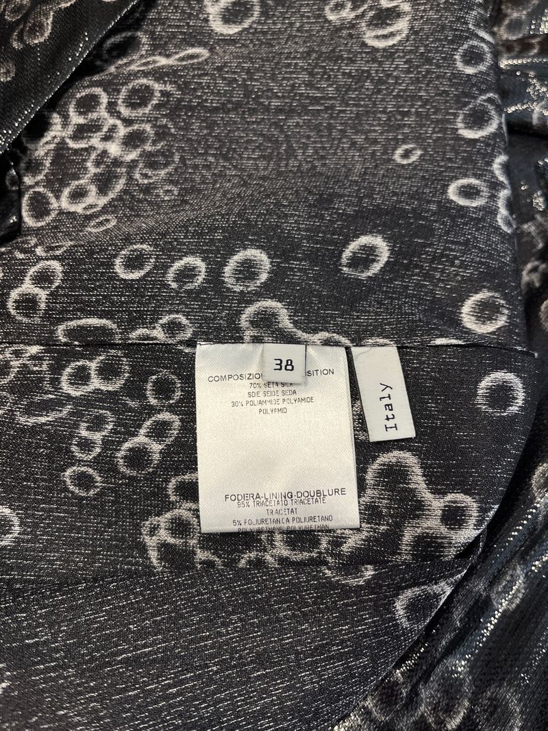 Svart ärmlös klänning