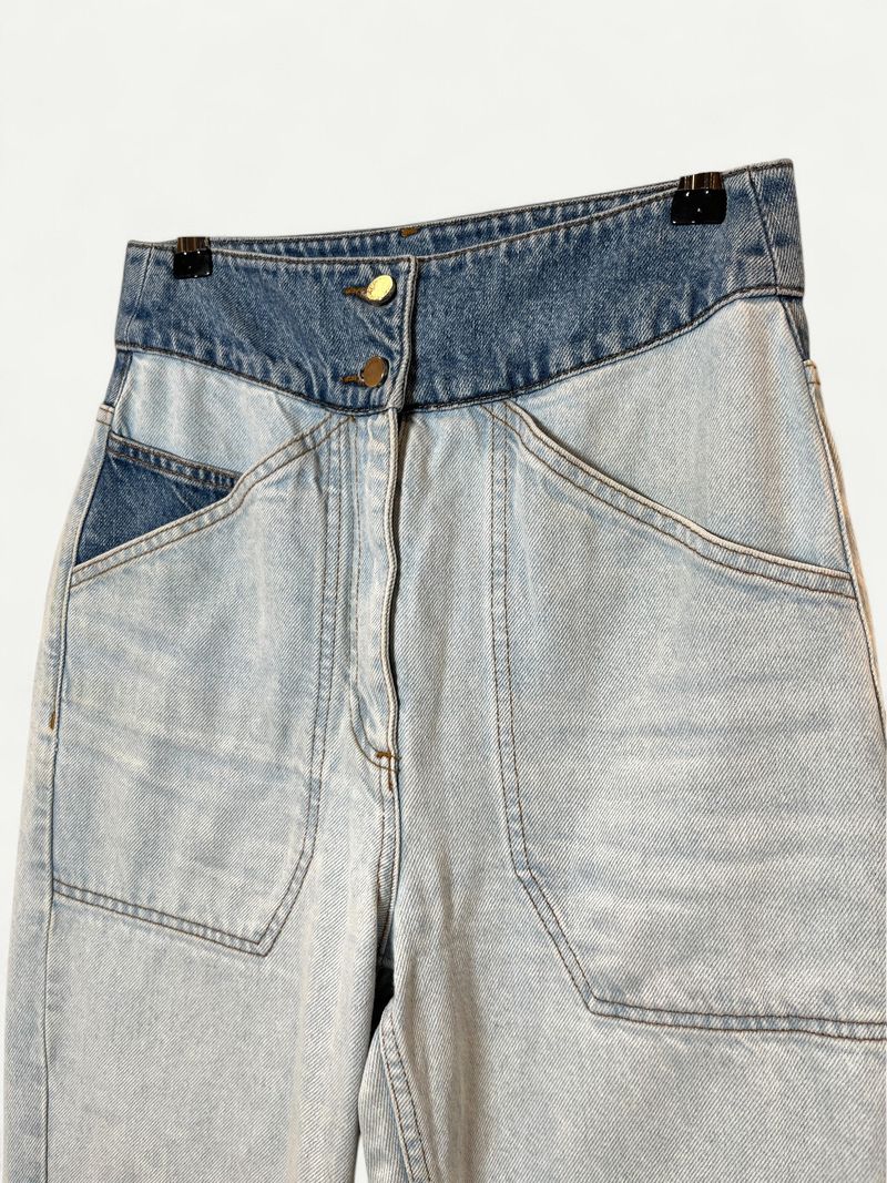 Patched Regular Jeans
