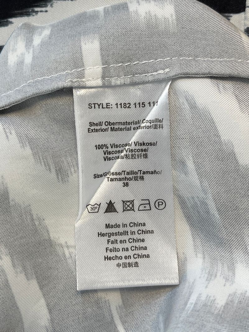 Svart &amp; Vit Kimono Topp