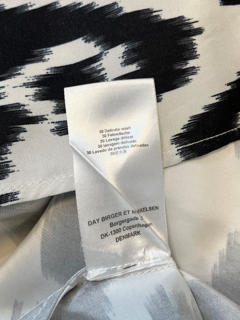 Svart & Vit Kimono Topp