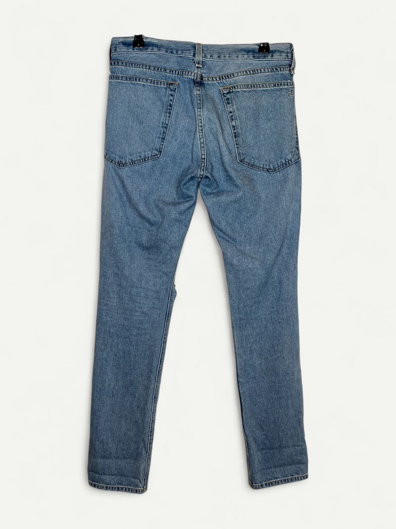 Blue Distressed Skinny Jeans