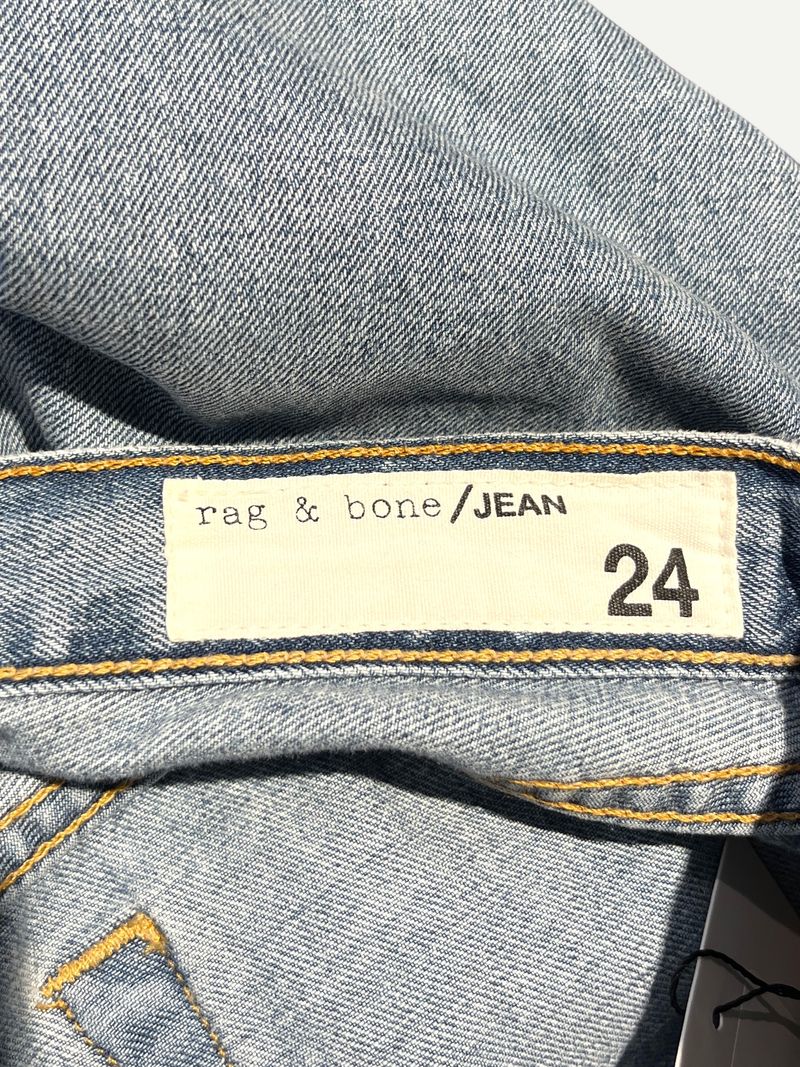 Blue Distressed Skinny Jeans