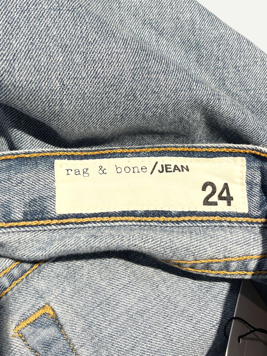 Blue Distressed Skinny Jeans