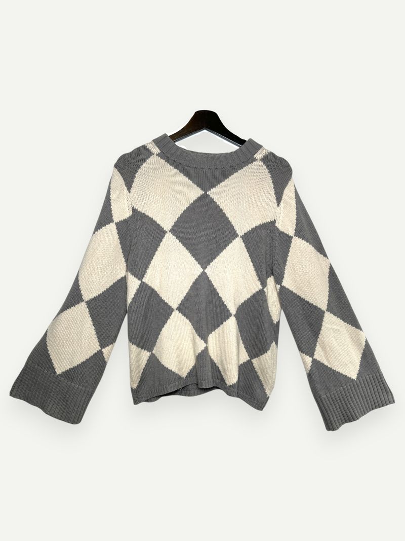 Checkered Knit
