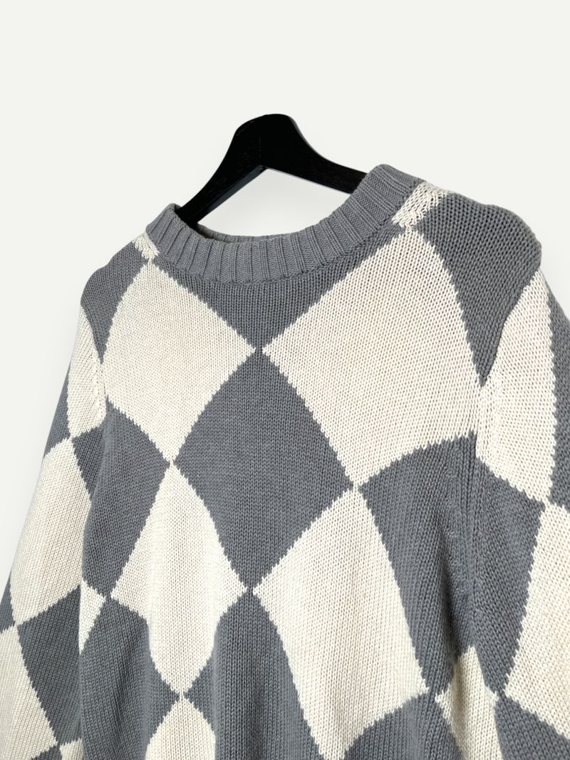 Checkered Knit