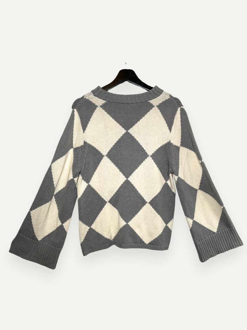 Checkered Knit