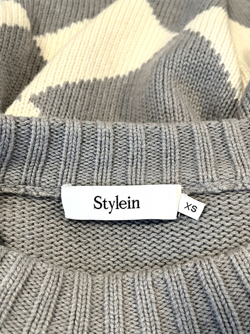 Checkered Knit