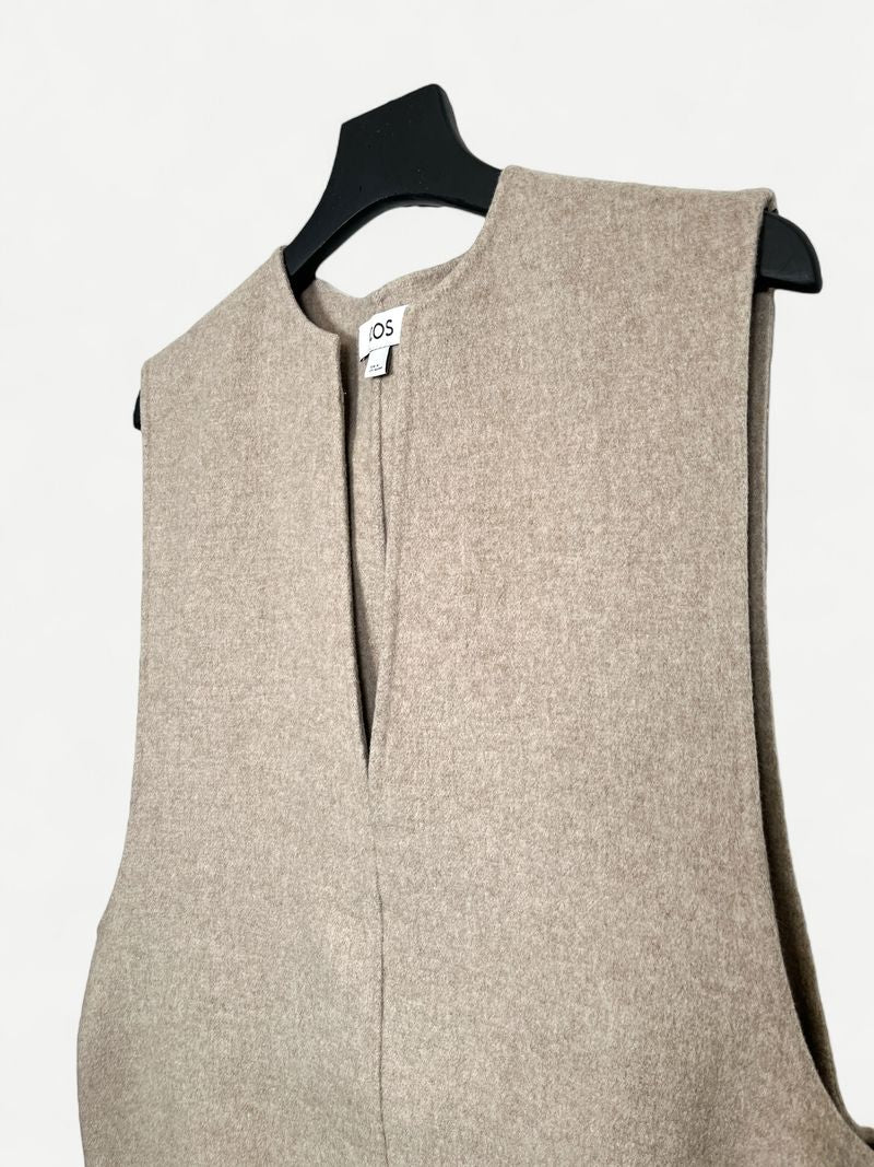 Beige Vest Knitwear