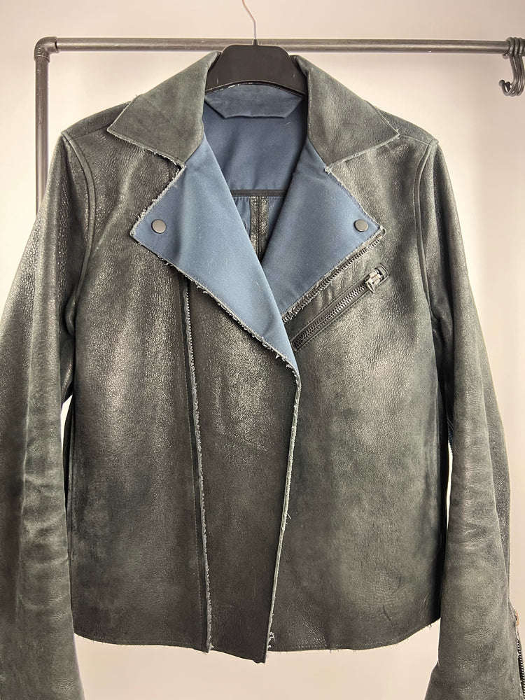 Black Leather Jacket by Acne Studios