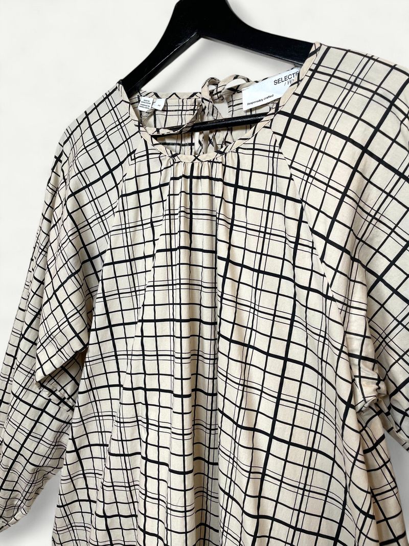 Check Cotton Dress