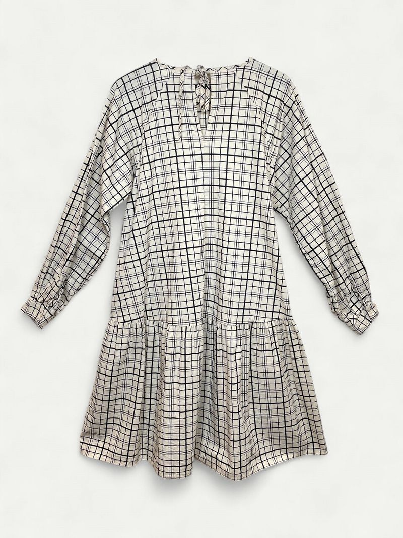 Check Cotton Dress