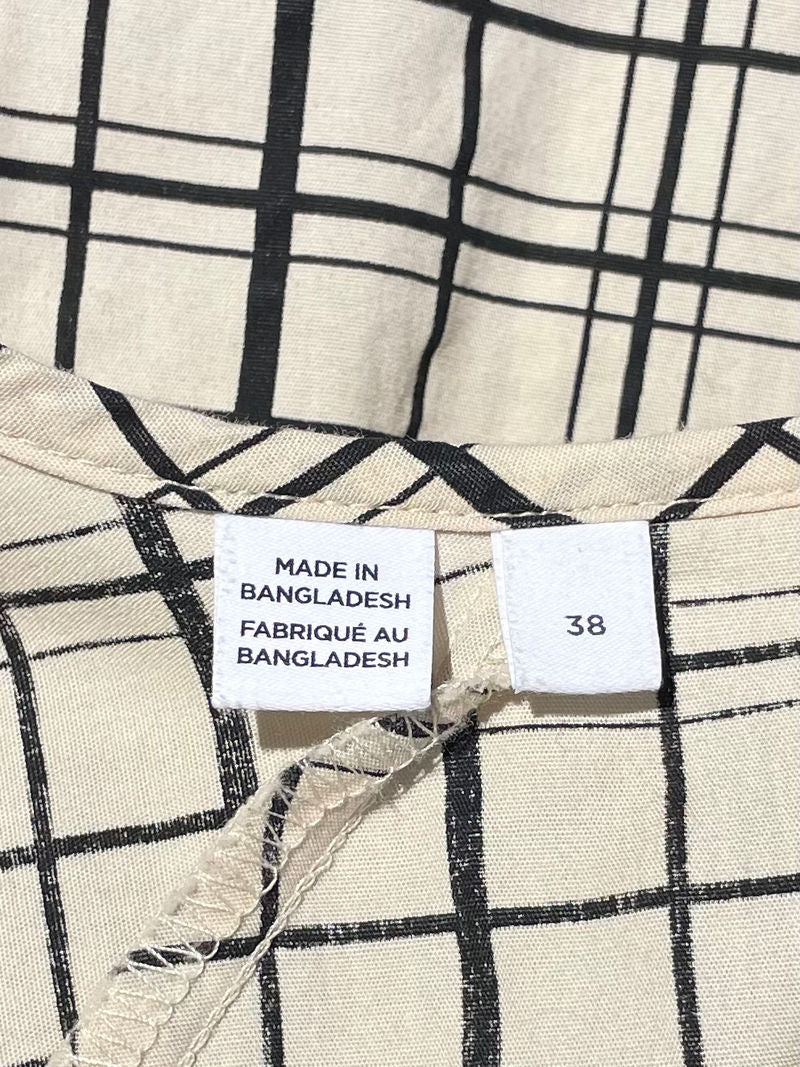 Check Cotton Dress
