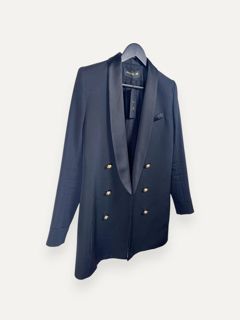 Black Double Breasted Blazer