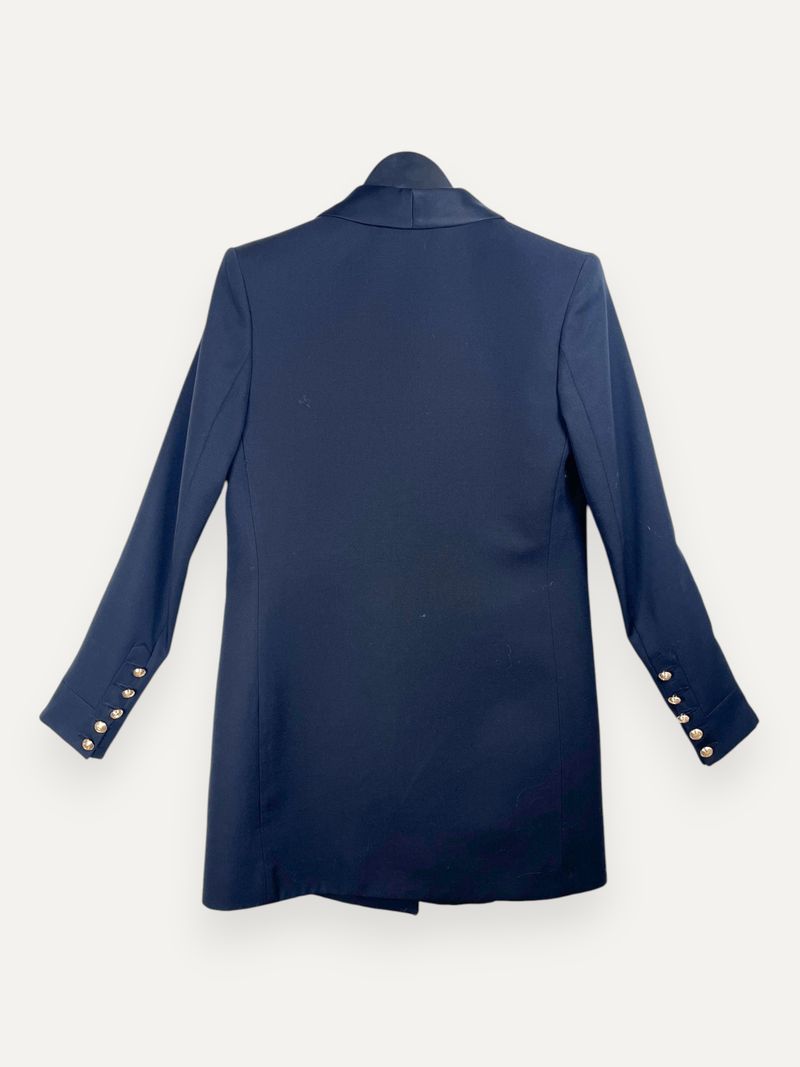 Black Double Breasted Blazer