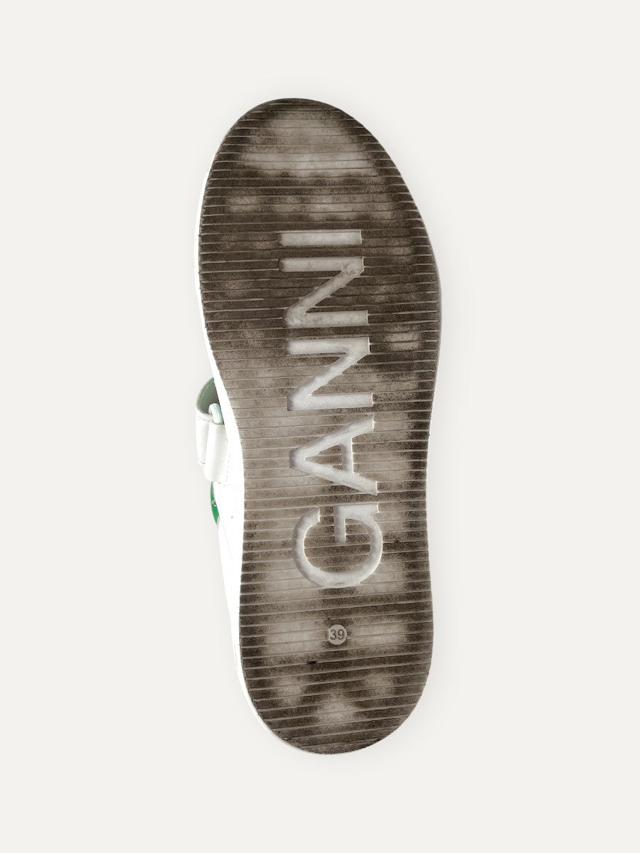 S1967 Sporty Mix Cupsole Green Low Top Sneakers