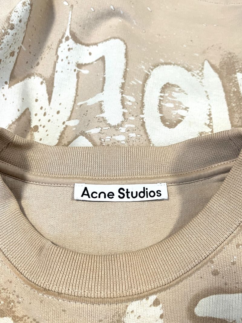 Beige Cotton Sweatshirt