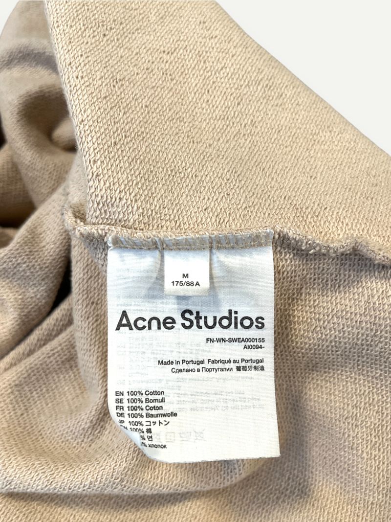 Beige Cotton Sweatshirt