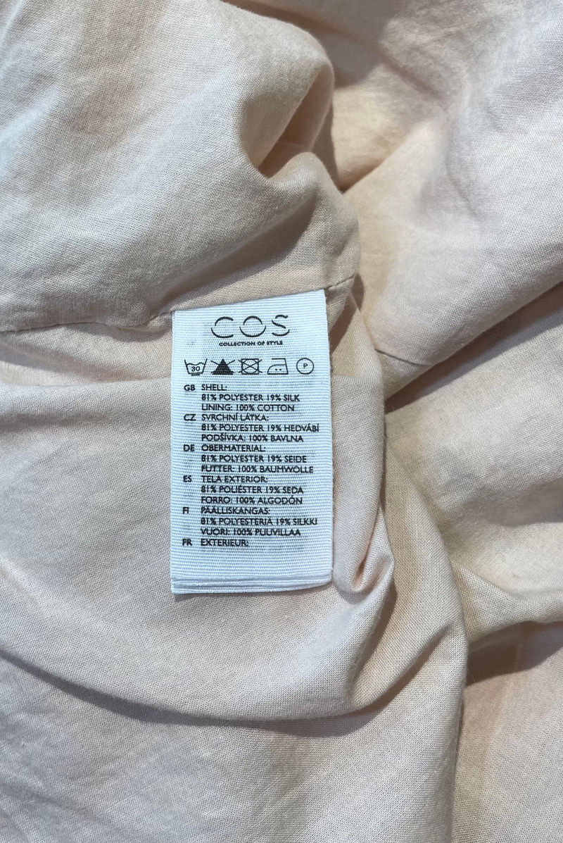 Dust Pink Short Sleeve Top