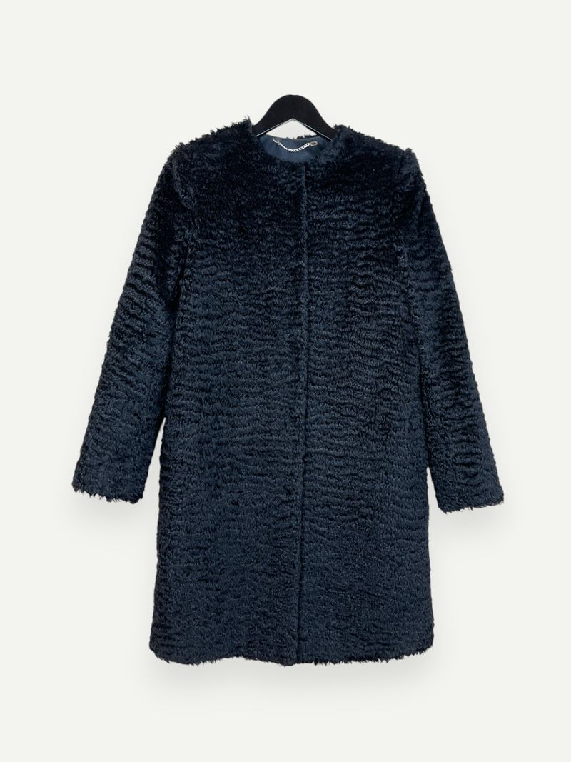 Black Faux Fur Jacket