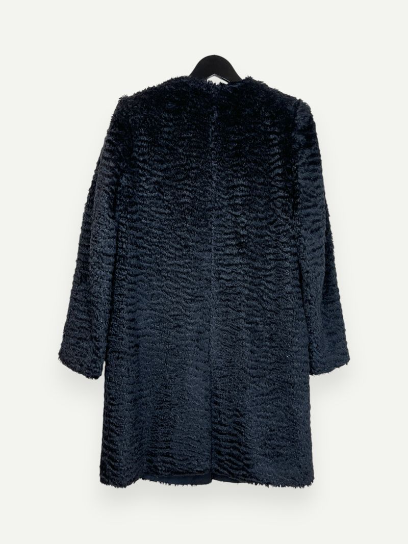 Black Faux Fur Jacket