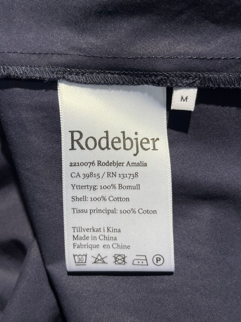 Dark Blue Asymmetrical Amalia Skirt