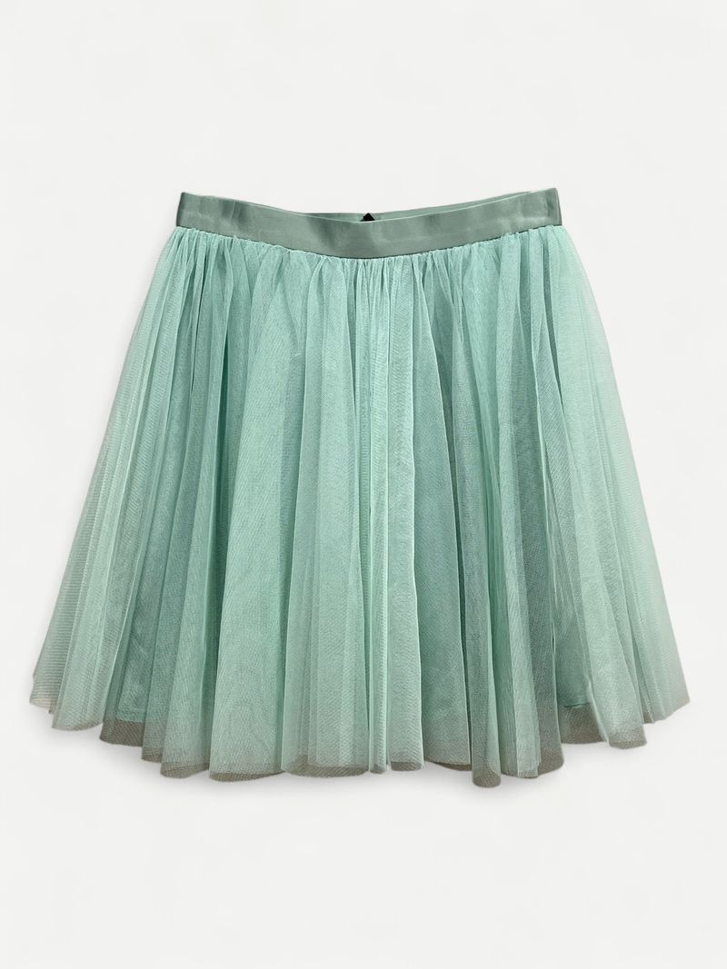 Mint Tulle Skirt