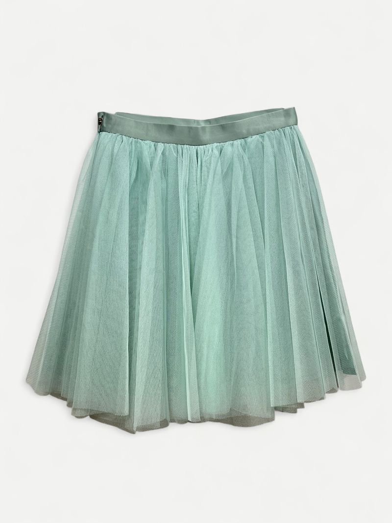 Mint Tulle Skirt