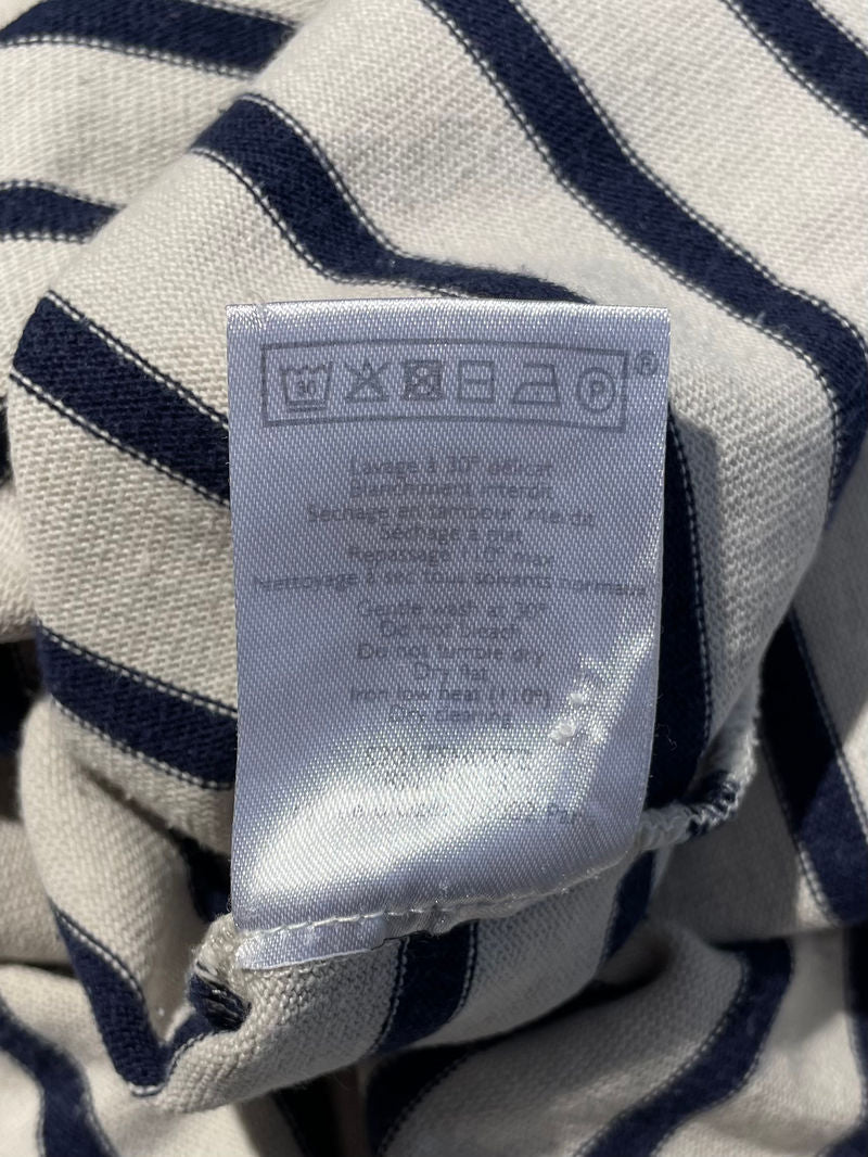 Blue and White Top