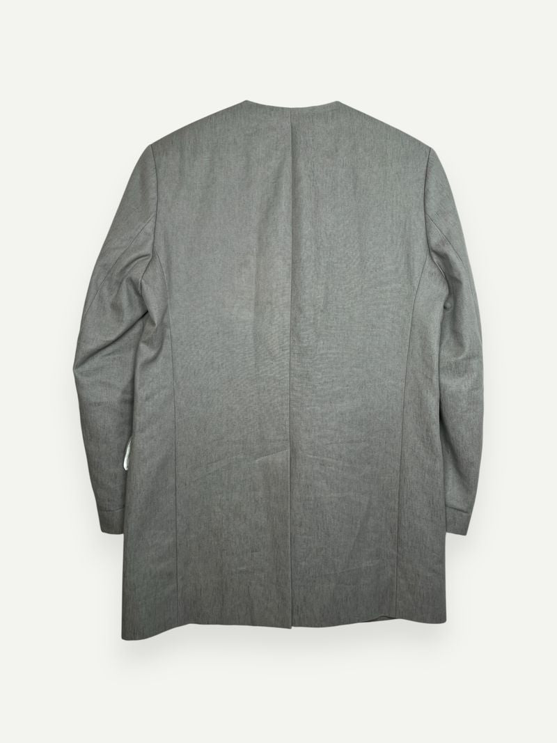 Grey Sketch Single Breasted Blazer