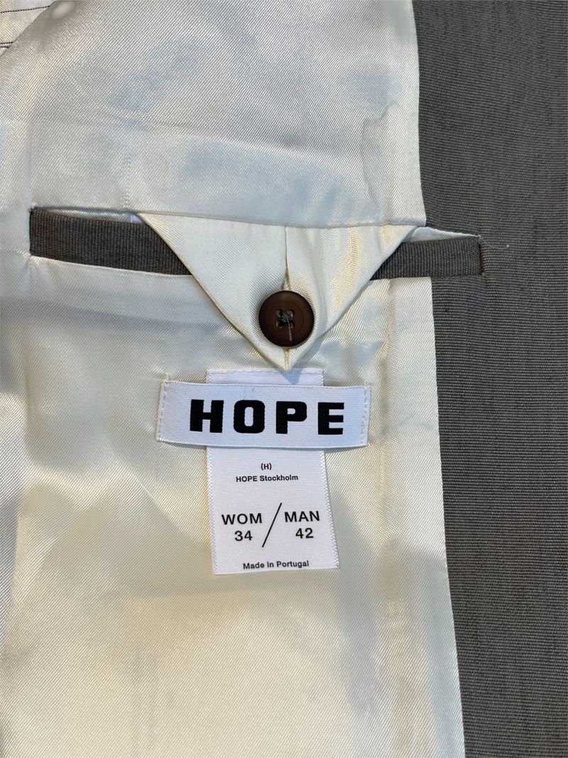 Grey Sketch Single Breasted Blazer