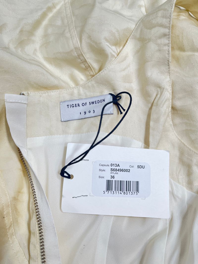 Cream Mini Dress