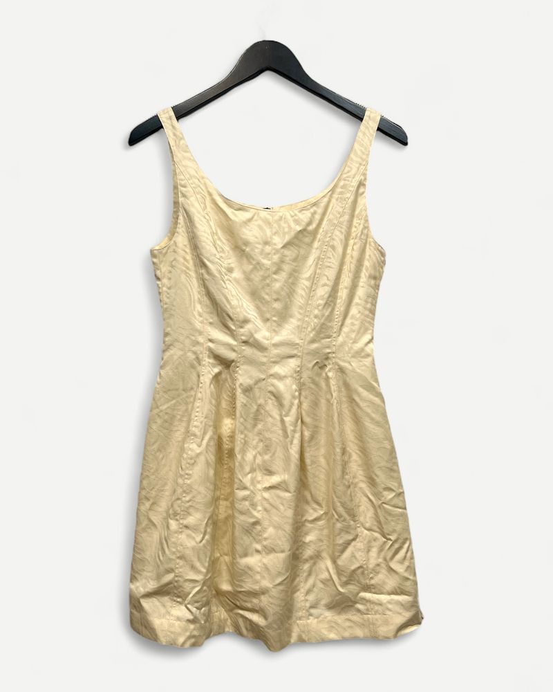 Cream Mini Dress