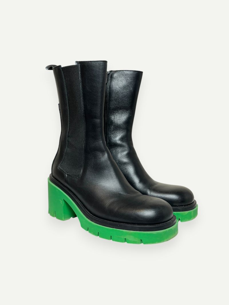 Green Sole Boots