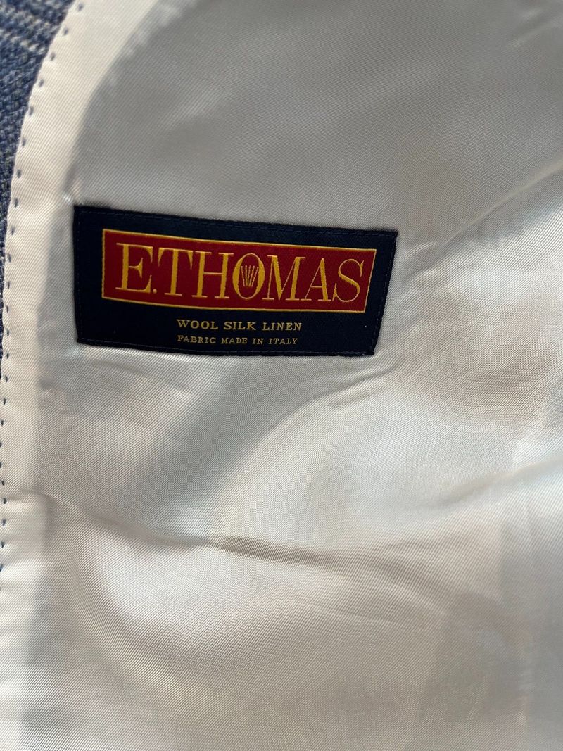 Blue Single Breasted Blazer