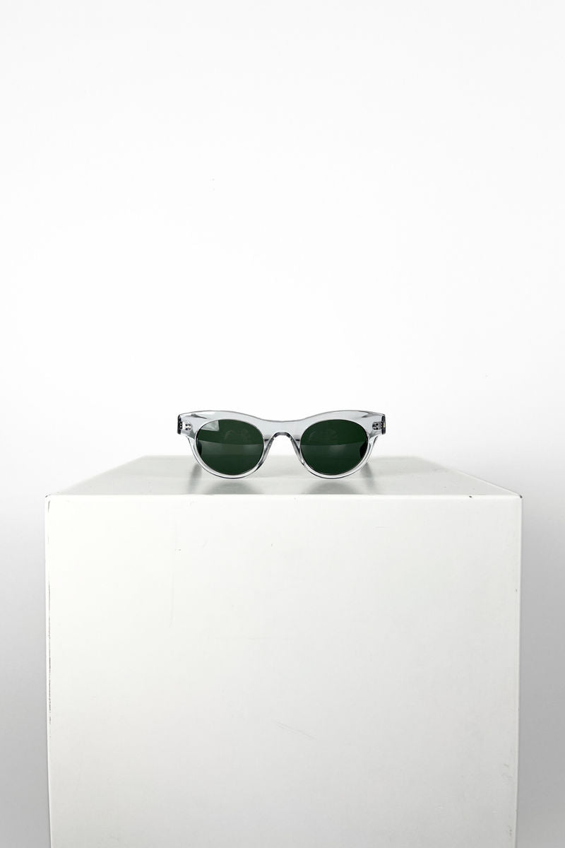 Transparent Round Frame Sunglasses