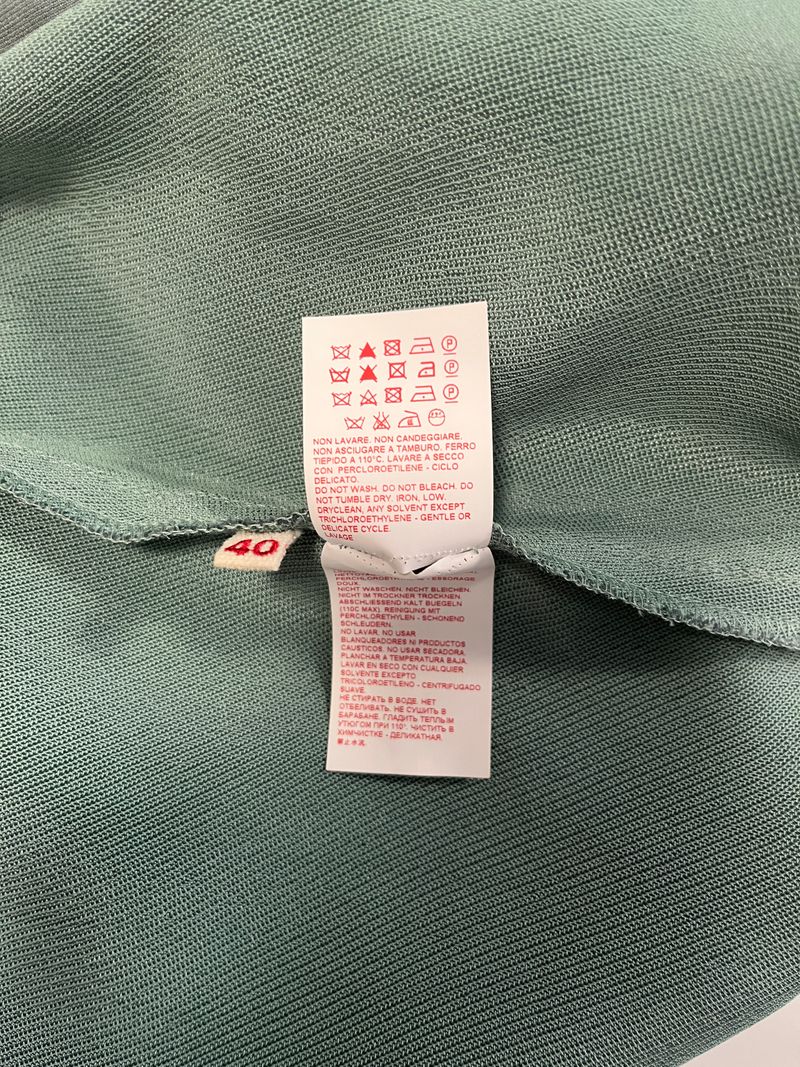 Light Green Knee Length Dress