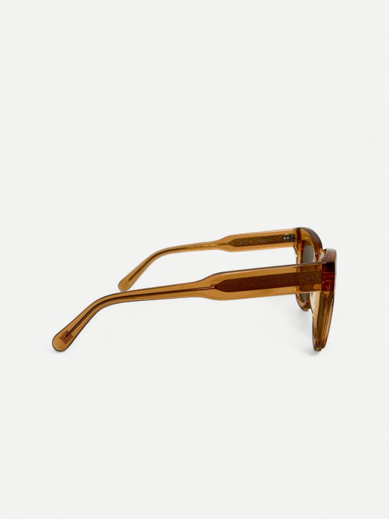 Brown Square Frame Sunglasse