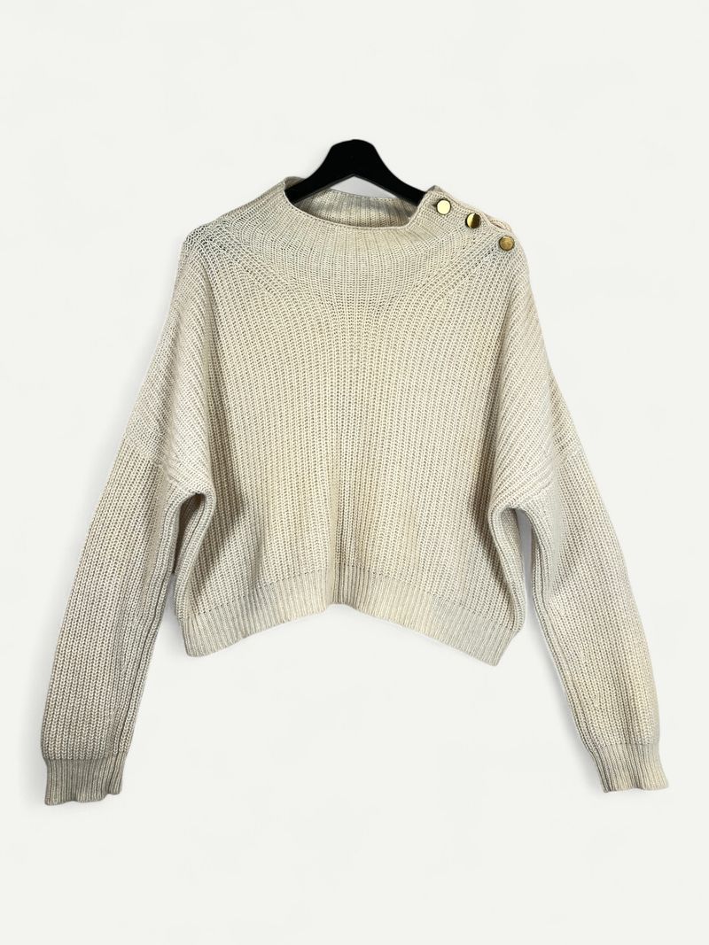Cream Alpaca Knit