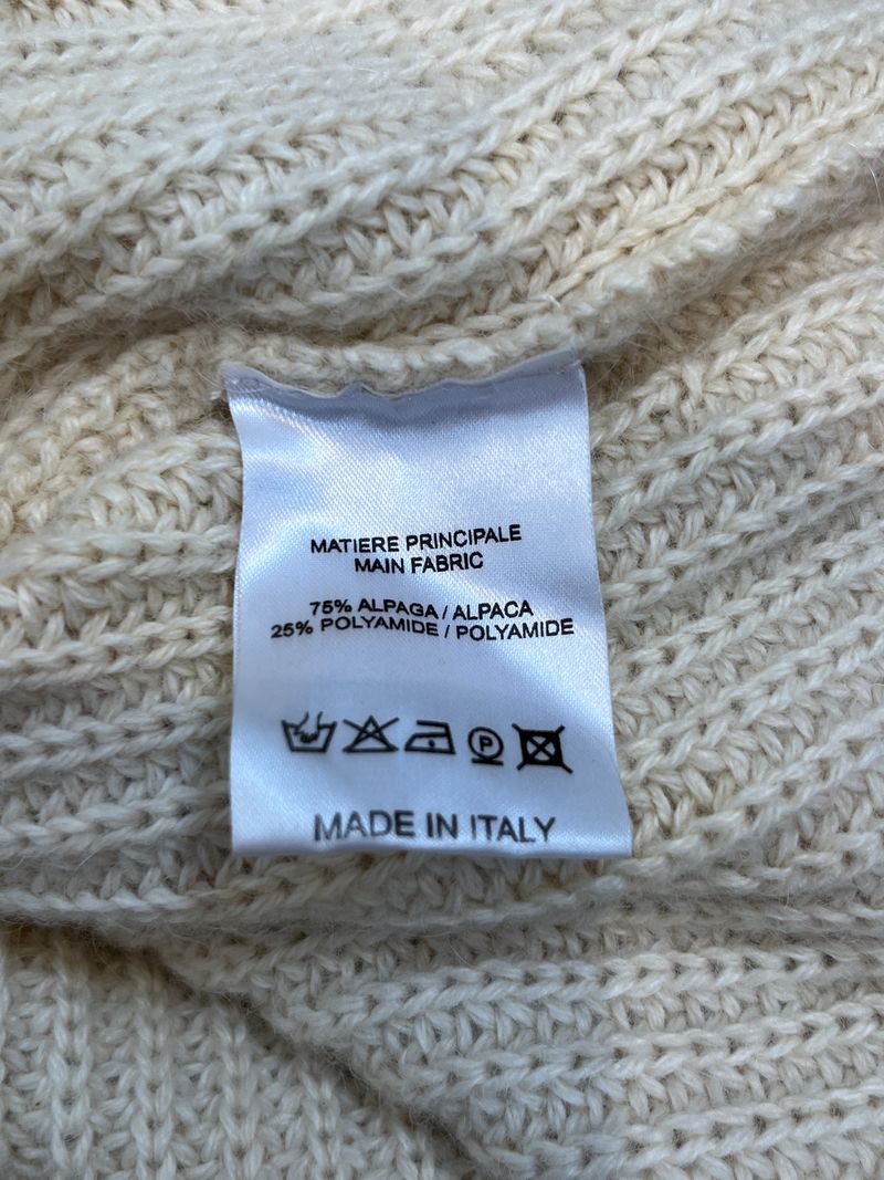 Cream Alpaca Knit