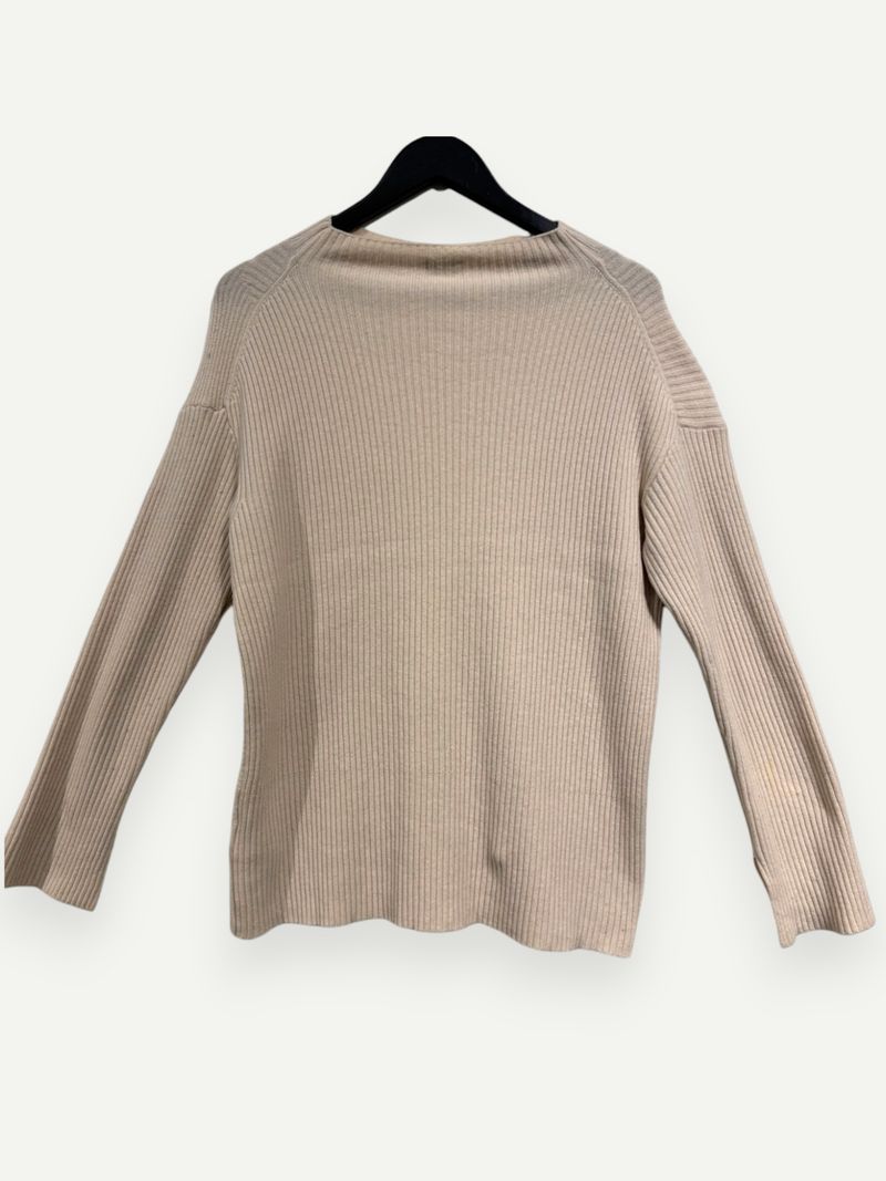 Cream Wool Blend Knit