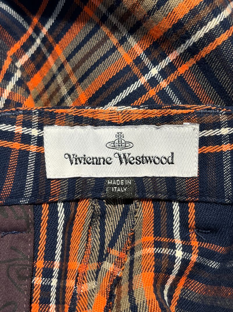 Plaid Cotton Pants by Vivienne Westwood