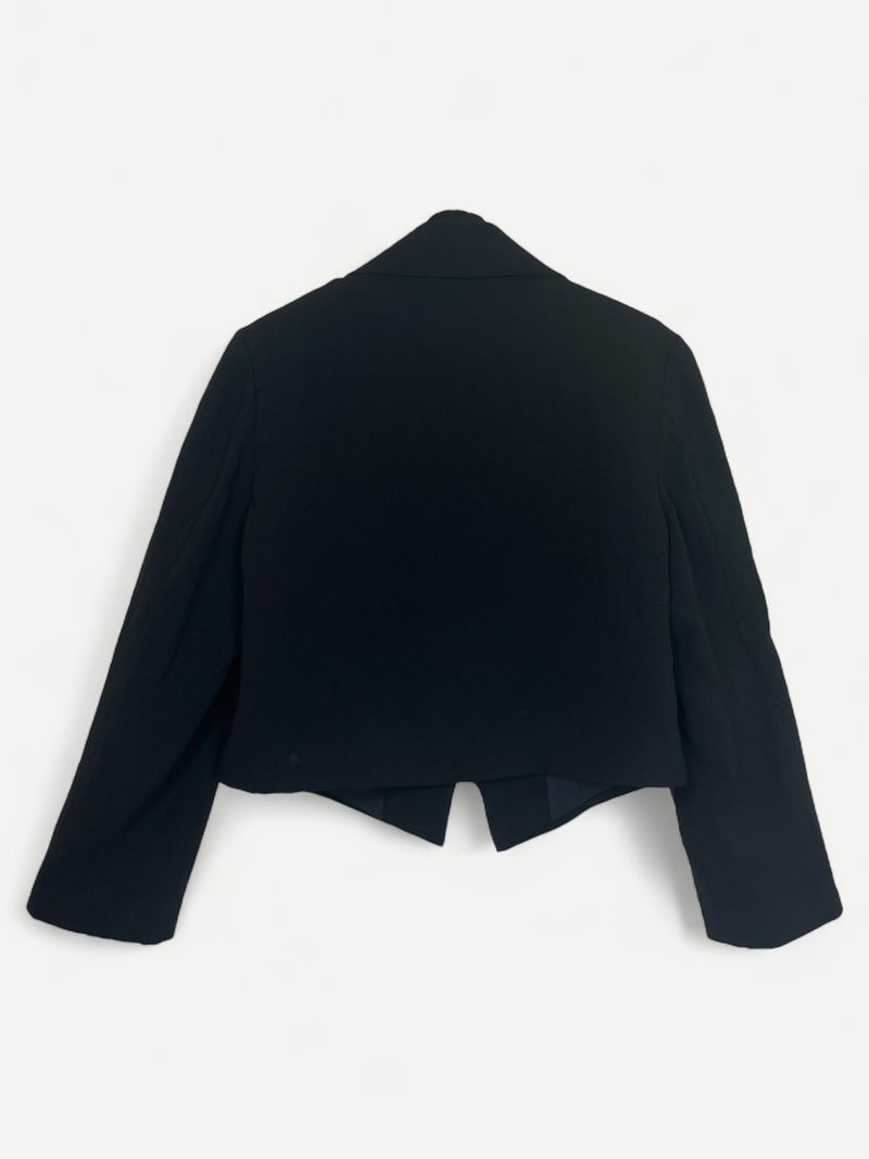 Black Single Breasted Blazer