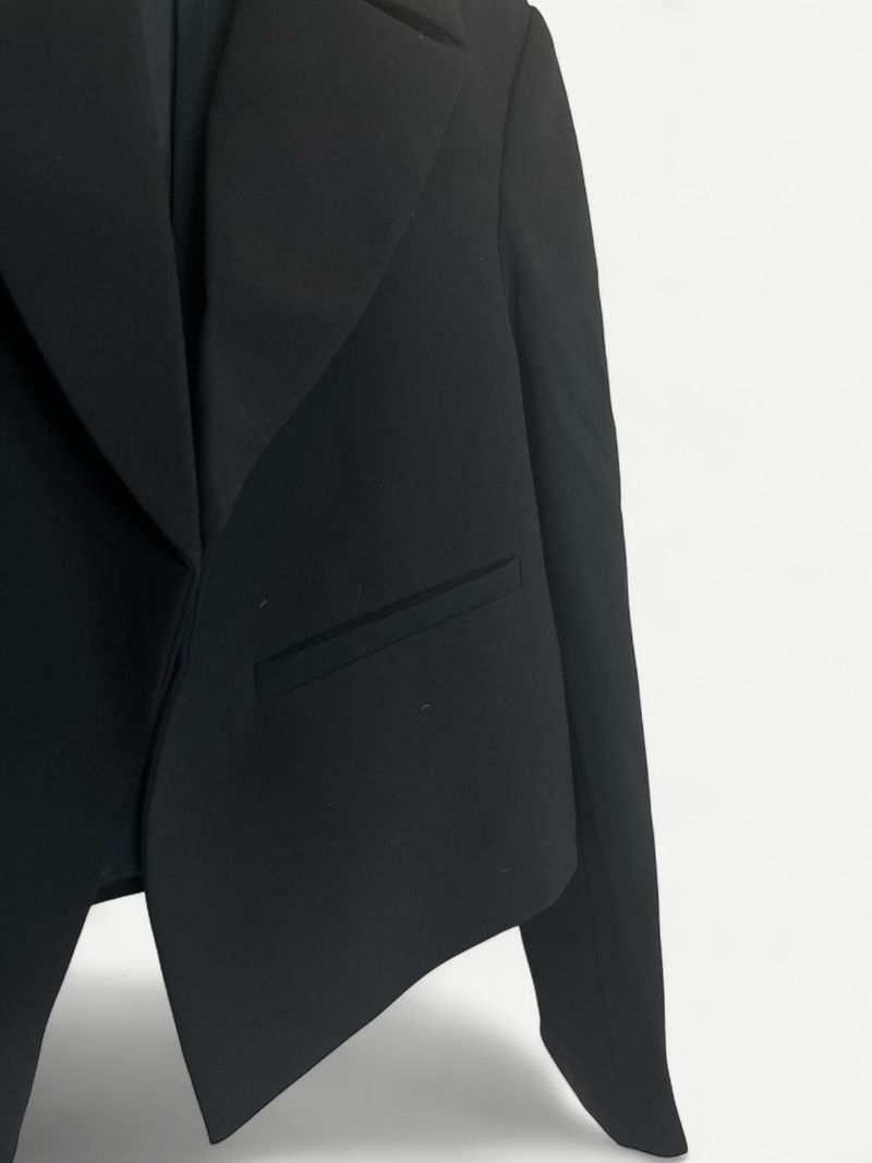Black Single Breasted Blazer
